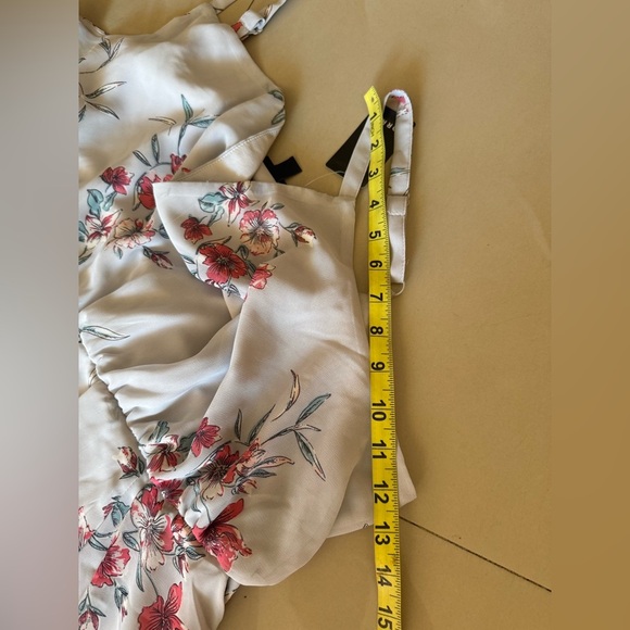 Torrid Fallover Floral Chiffon Cowl Neck Dress Women Plus Size 2X Cottagecore - Picture 10 of 16